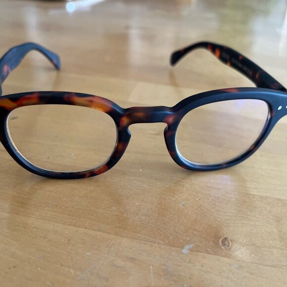 IZIPIZI Blue / Screen Glasses - Tortoise Brown Color - "C" Style - Picture 1 of 7